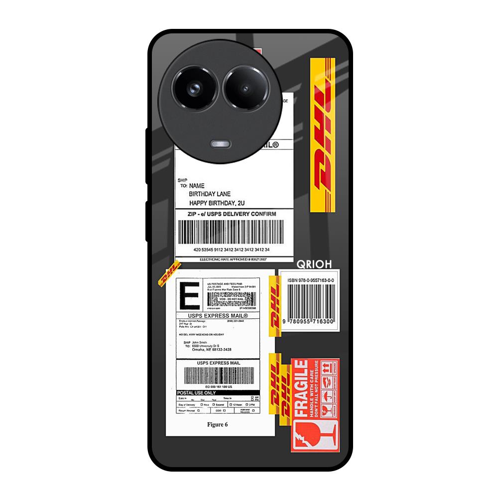 Cool Barcode Label Realme 11x 5G Glass Back Cover Online