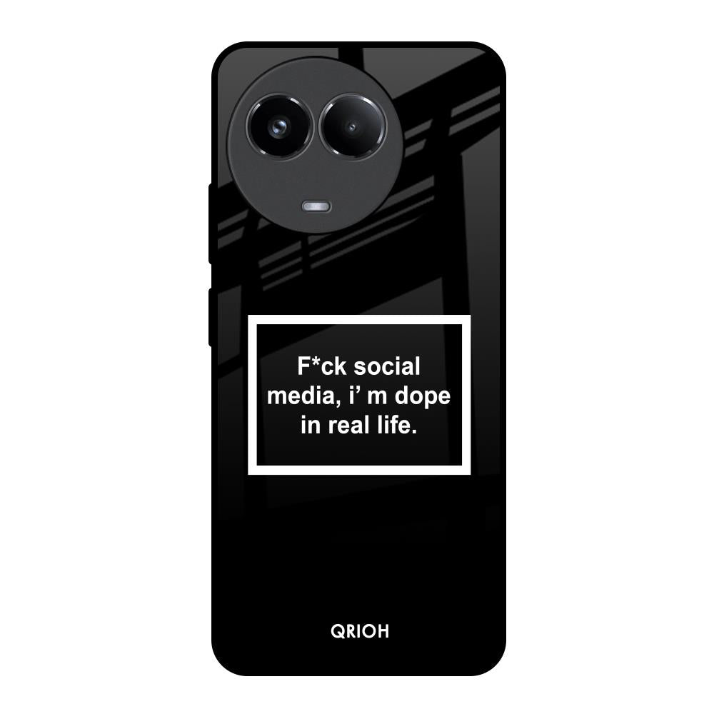 Dope In Life Realme 11x 5G Glass Back Cover Online