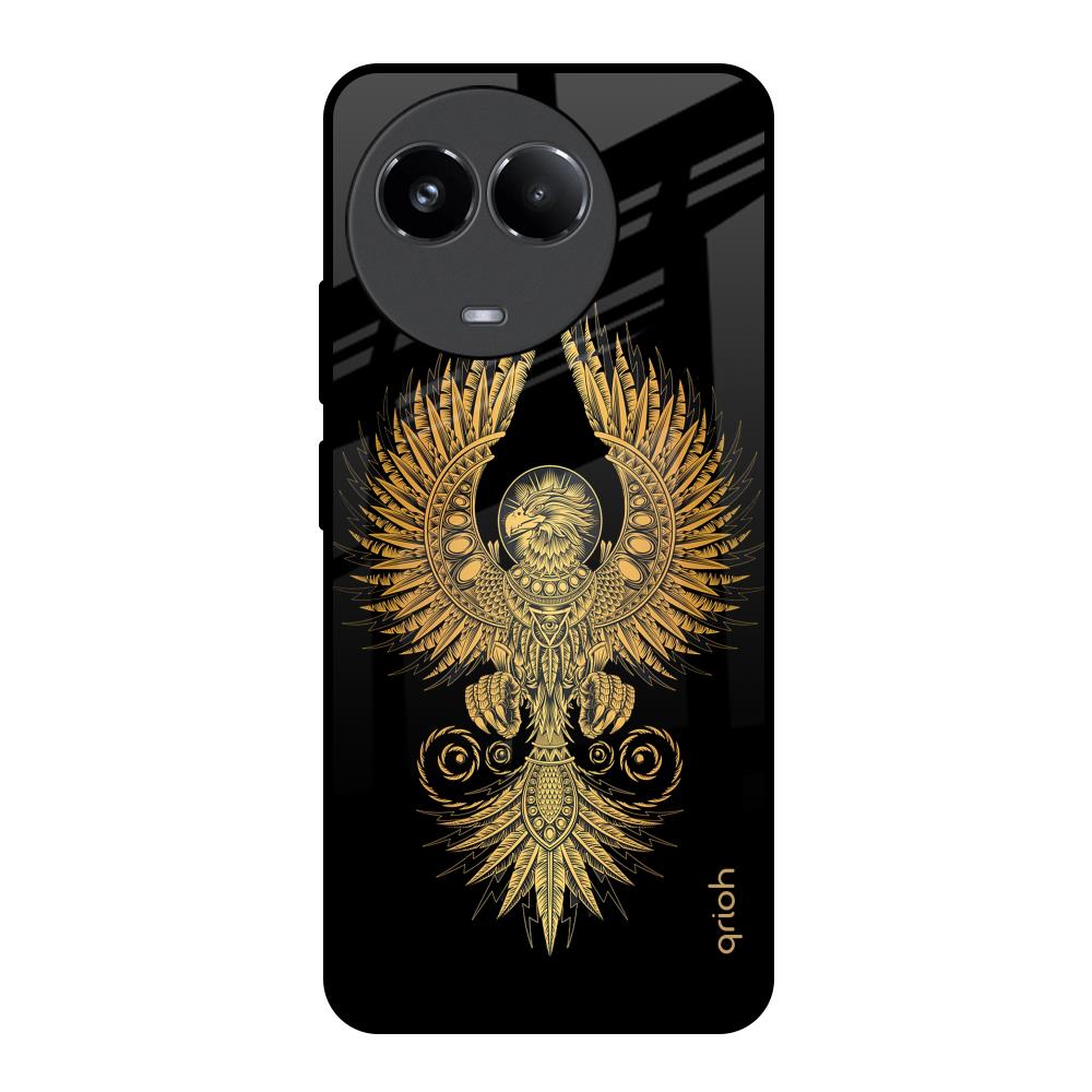 Mythical Phoenix Art Realme 11x 5G Glass Back Cover Online