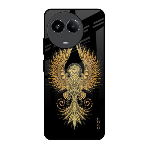 Mythical Phoenix Art Realme 11x 5G Glass Back Cover Online
