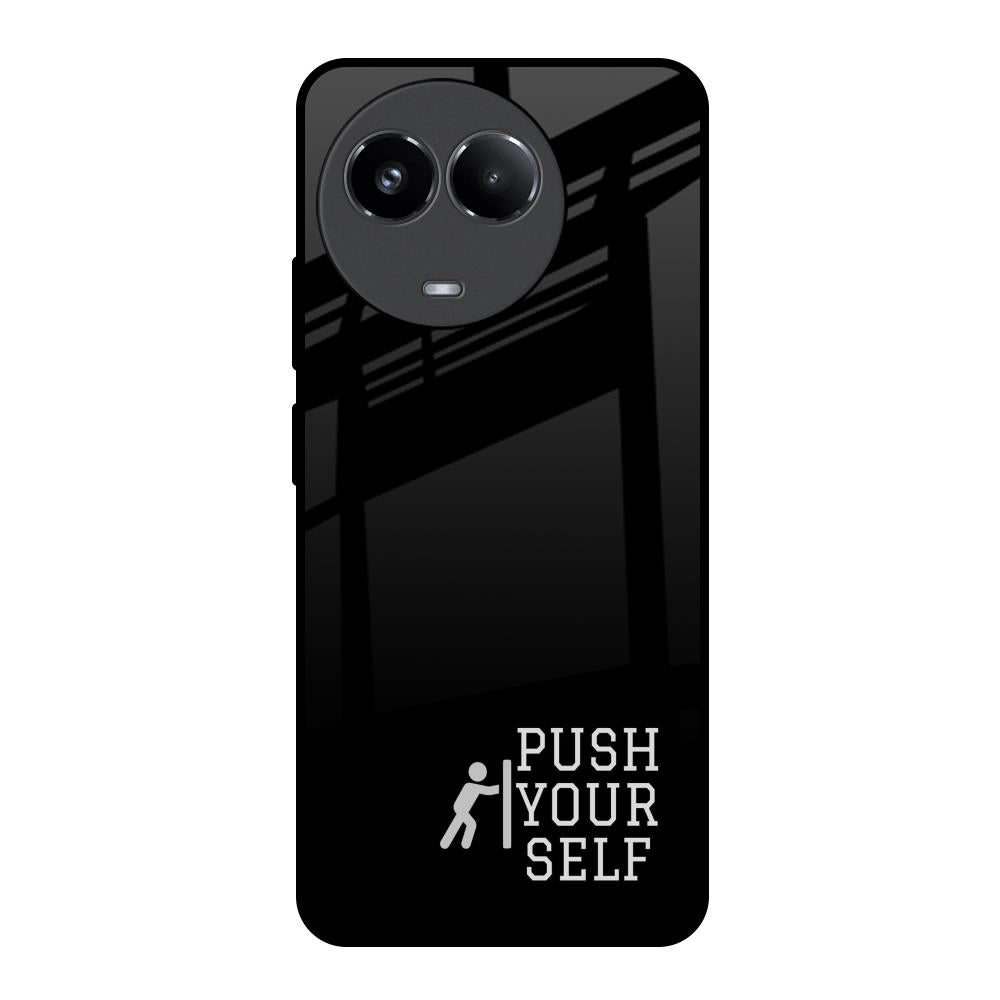 Push Your Self Realme 11x 5G Glass Back Cover Online