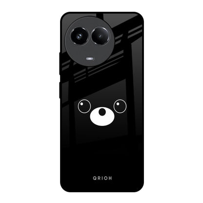 Cute Bear Realme 11x 5G Glass Back Cover Online