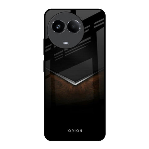 Dark Walnut Realme 11x 5G Glass Back Cover Online