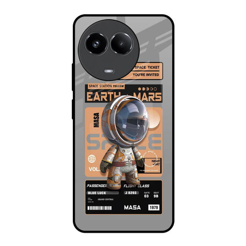 Space Ticket Realme 11x 5G Glass Back Cover Online