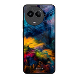 Multicolor Oil Painting Realme 11x 5G Glass Back Cover Online