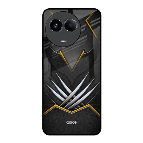 Black Warrior Realme 11x 5G Glass Back Cover Online