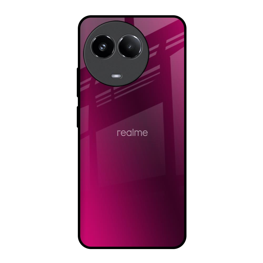 Pink Burst Realme 11x 5G Glass Back Cover Online