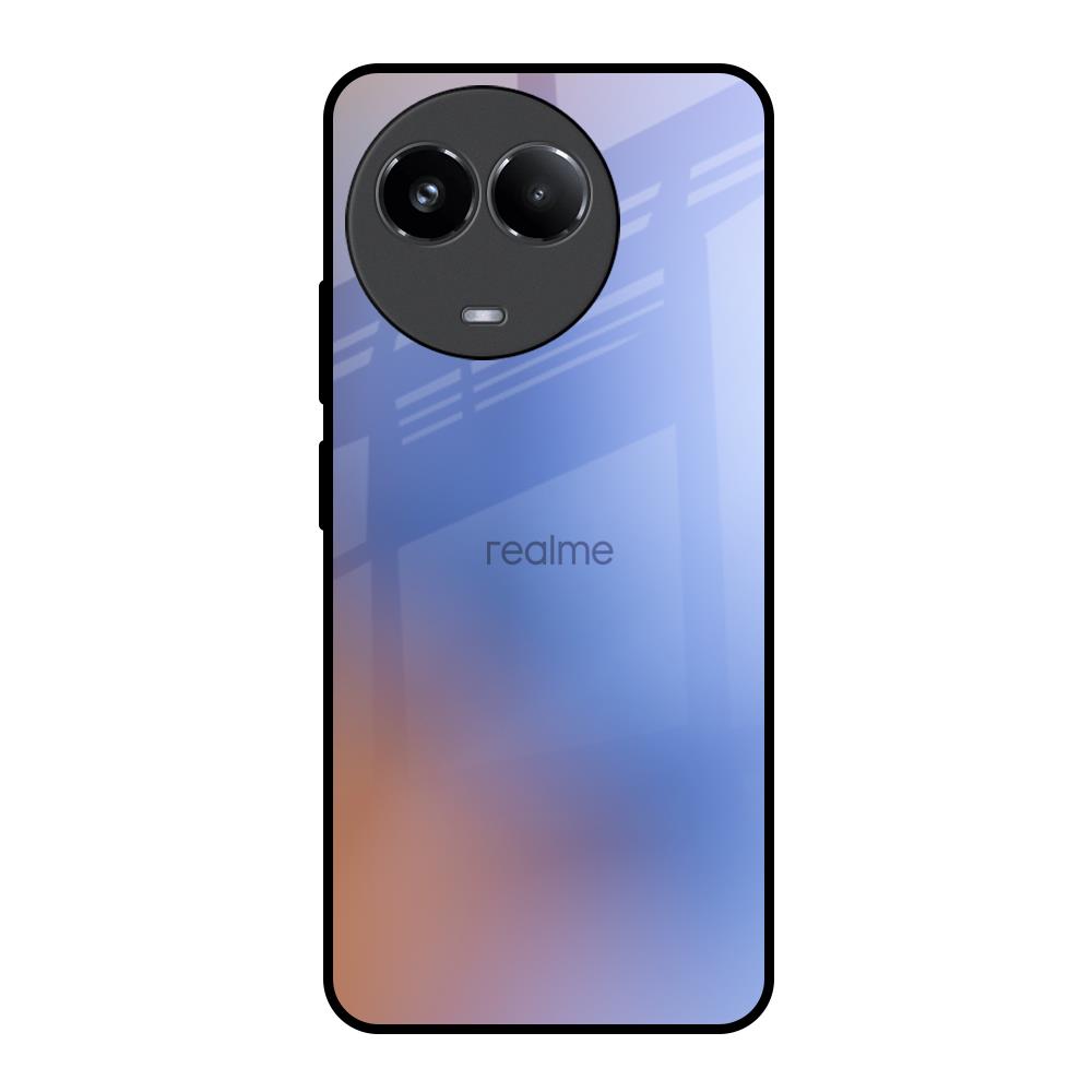 Blue Aura Realme 11x 5G Glass Back Cover Online
