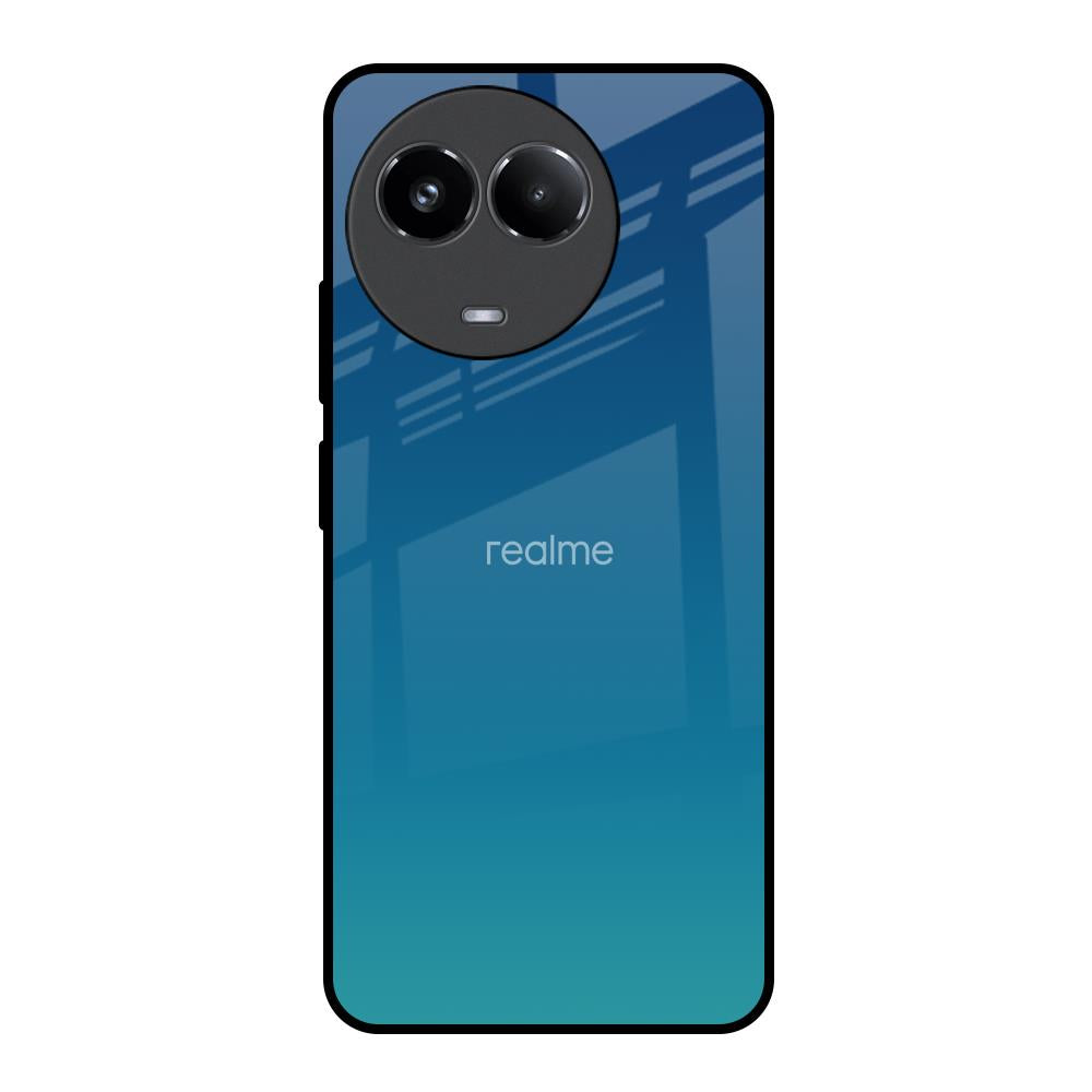 Celestial Blue Realme 11x 5G Glass Back Cover Online