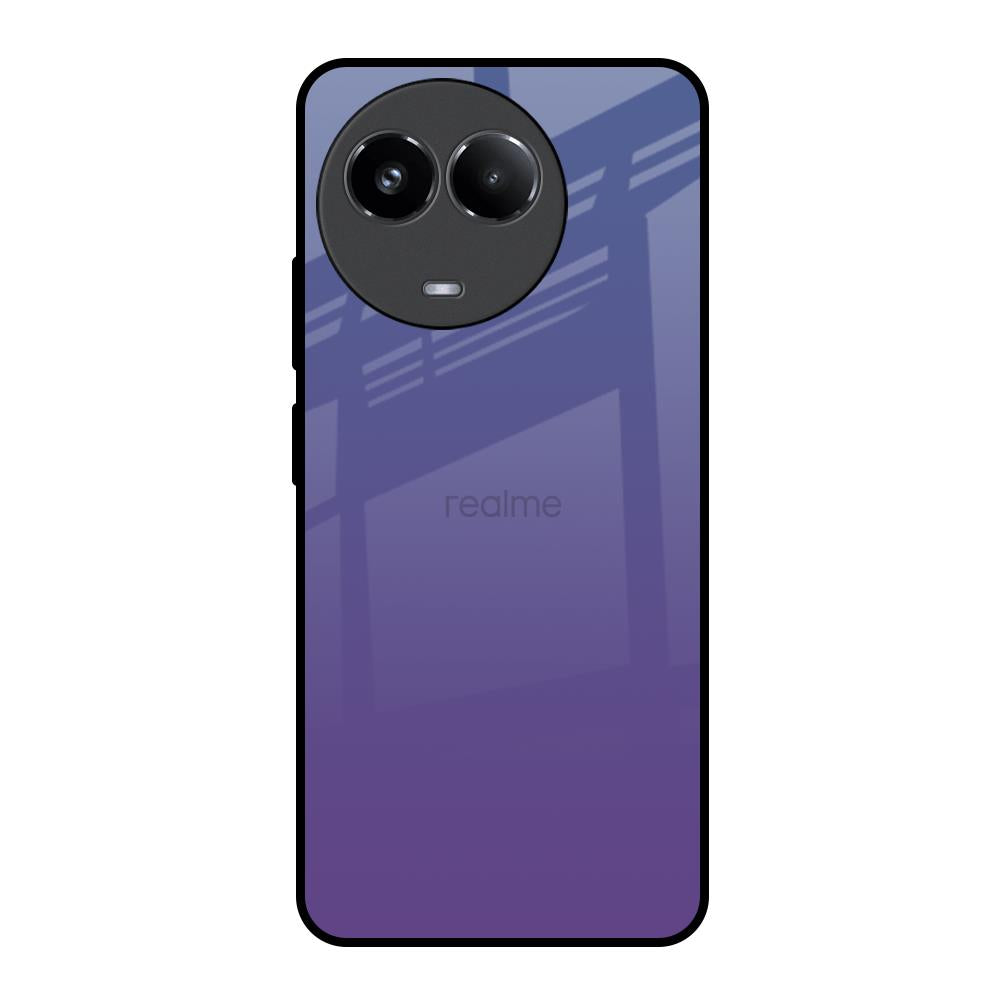 Indigo Pastel Realme 11x 5G Glass Back Cover Online
