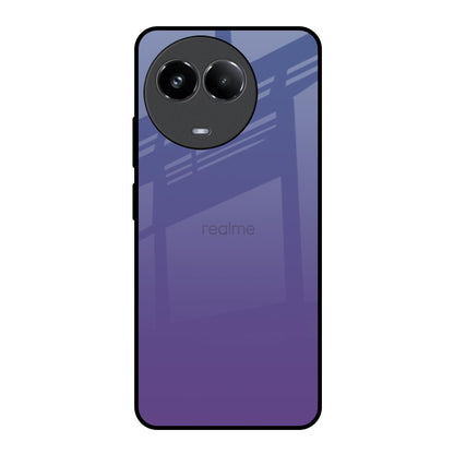 Indigo Pastel Realme 11x 5G Glass Back Cover Online