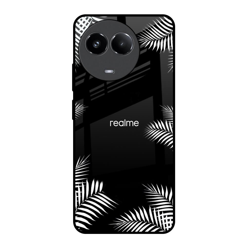 Zealand Fern Design Realme 11x 5G Glass Back Cover Online