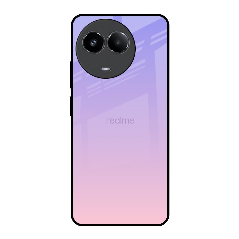 Lavender Gradient Realme 11x 5G Glass Back Cover Online