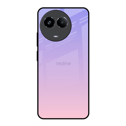 Lavender Gradient Realme 11x 5G Glass Back Cover Online