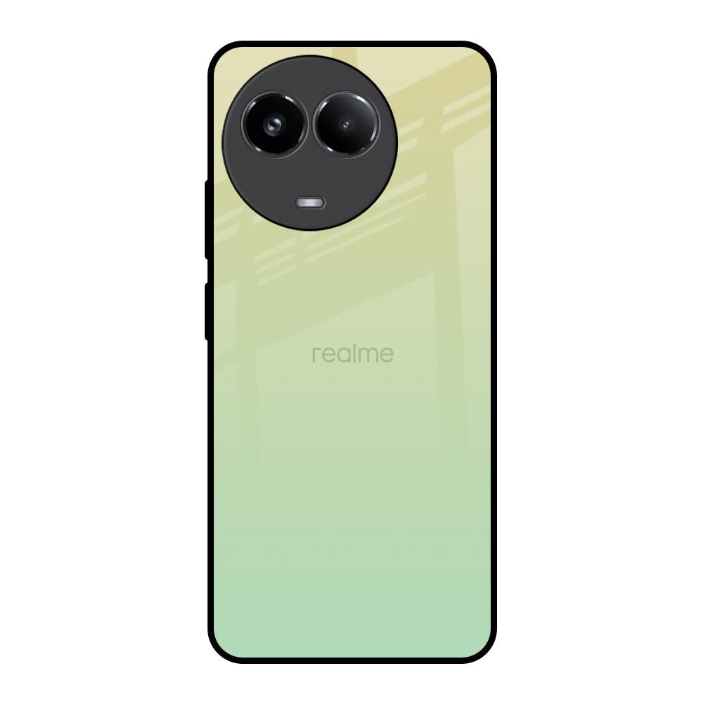Mint Green Gradient Realme 11x 5G Glass Back Cover Online