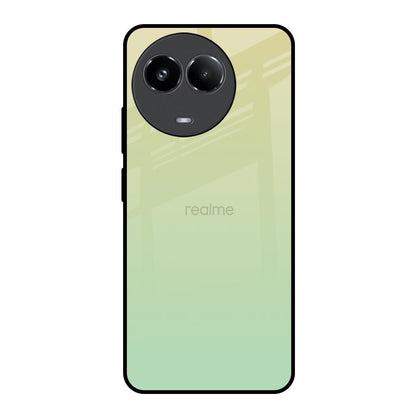 Mint Green Gradient Realme 11x 5G Glass Back Cover Online