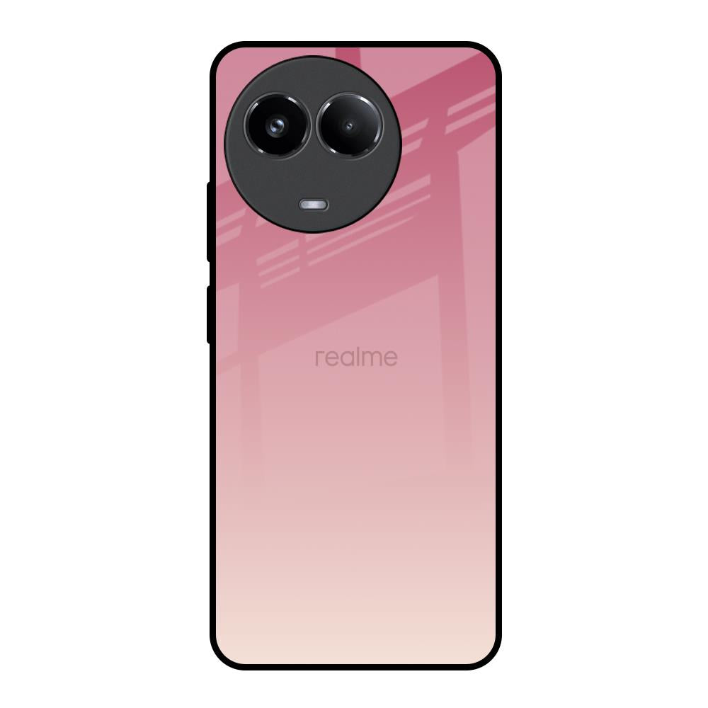 Blooming Pink Realme 11x 5G Glass Back Cover Online