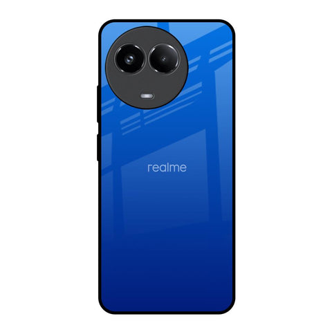 Egyptian Blue Realme 11x 5G Glass Back Cover Online