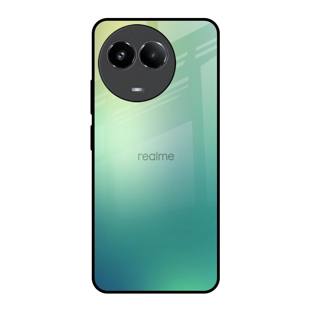 Dusty Green Realme 11x 5G Glass Back Cover Online