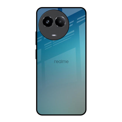 Sea Theme Gradient Realme 11x 5G Glass Back Cover Online