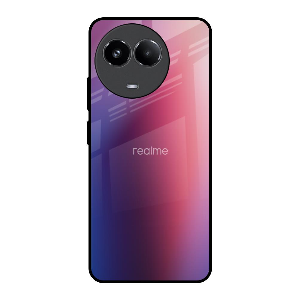 Multi Shaded Gradient Realme 11x 5G Glass Back Cover Online