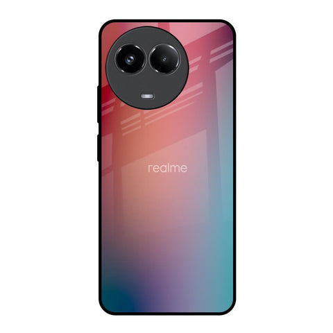 Dusty Multi Gradient Realme 11x 5G Glass Back Cover Online