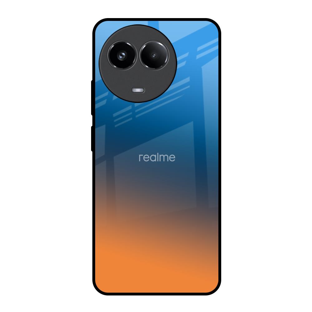Sunset Of Ocean Realme 11x 5G Glass Back Cover Online