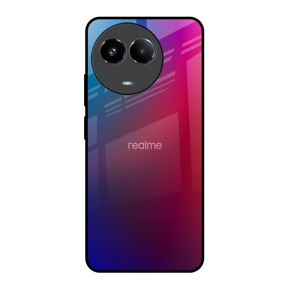Magical Color Shade Realme 11x 5G Glass Back Cover Online