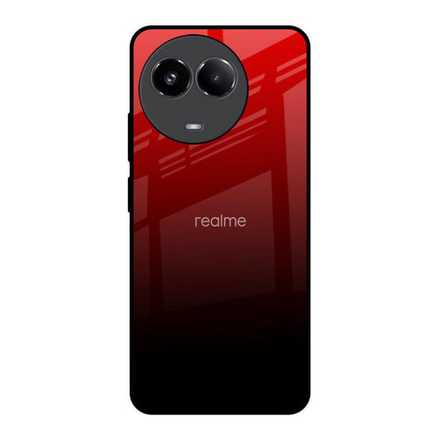 Maroon Faded Realme 11x 5G Glass Back Cover Online