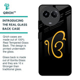 Luxury Fashion Initial Glass Case for Realme 11x 5G