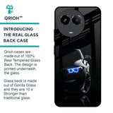 Car In Dark Glass Case for Realme 11x 5G