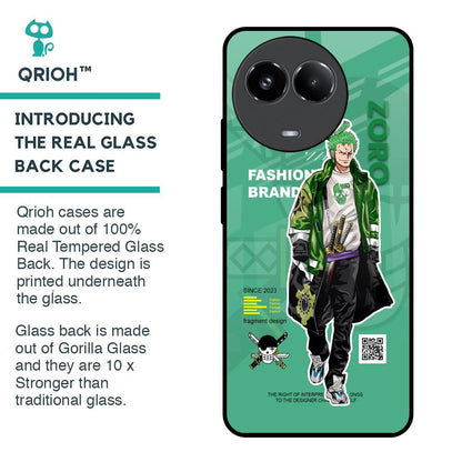 Zoro Bape Glass Case for Realme 11x 5G