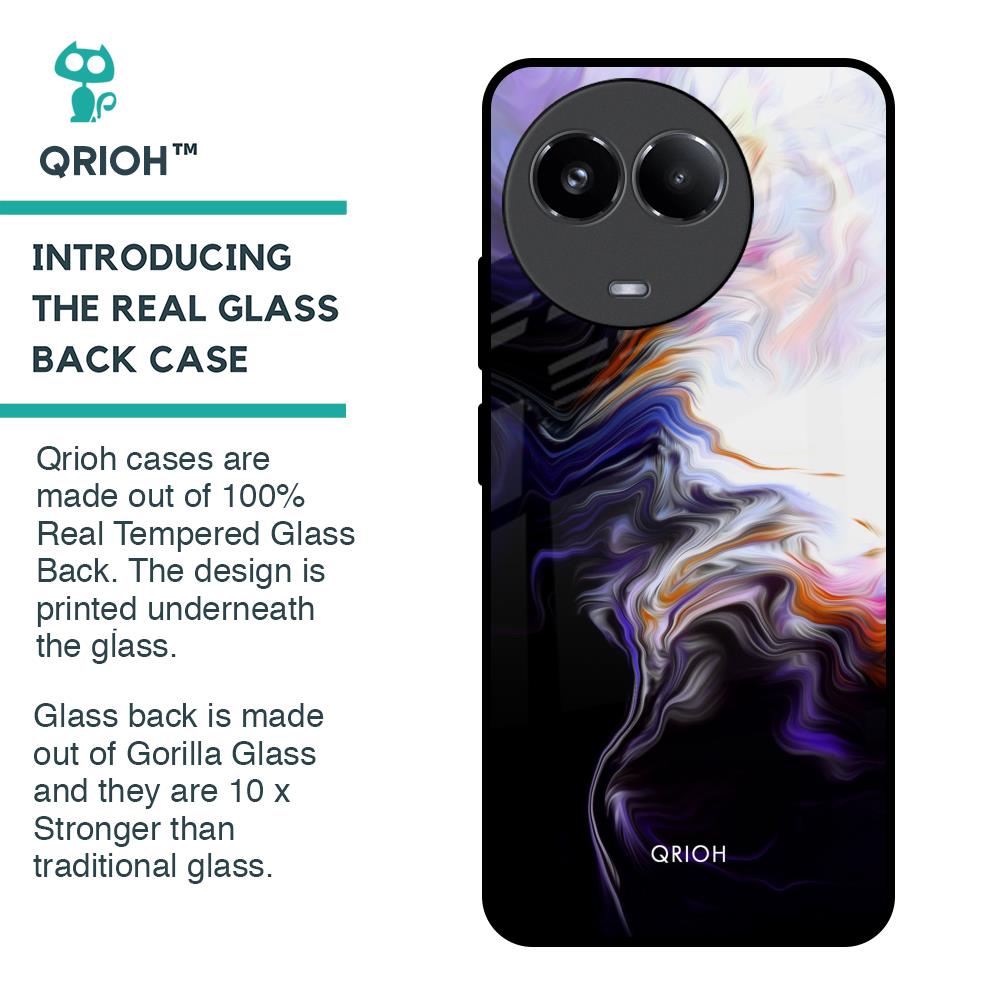 Enigma Smoke Glass Case for Realme 11x 5G