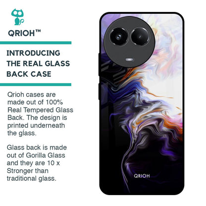 Enigma Smoke Glass Case for Realme 11x 5G