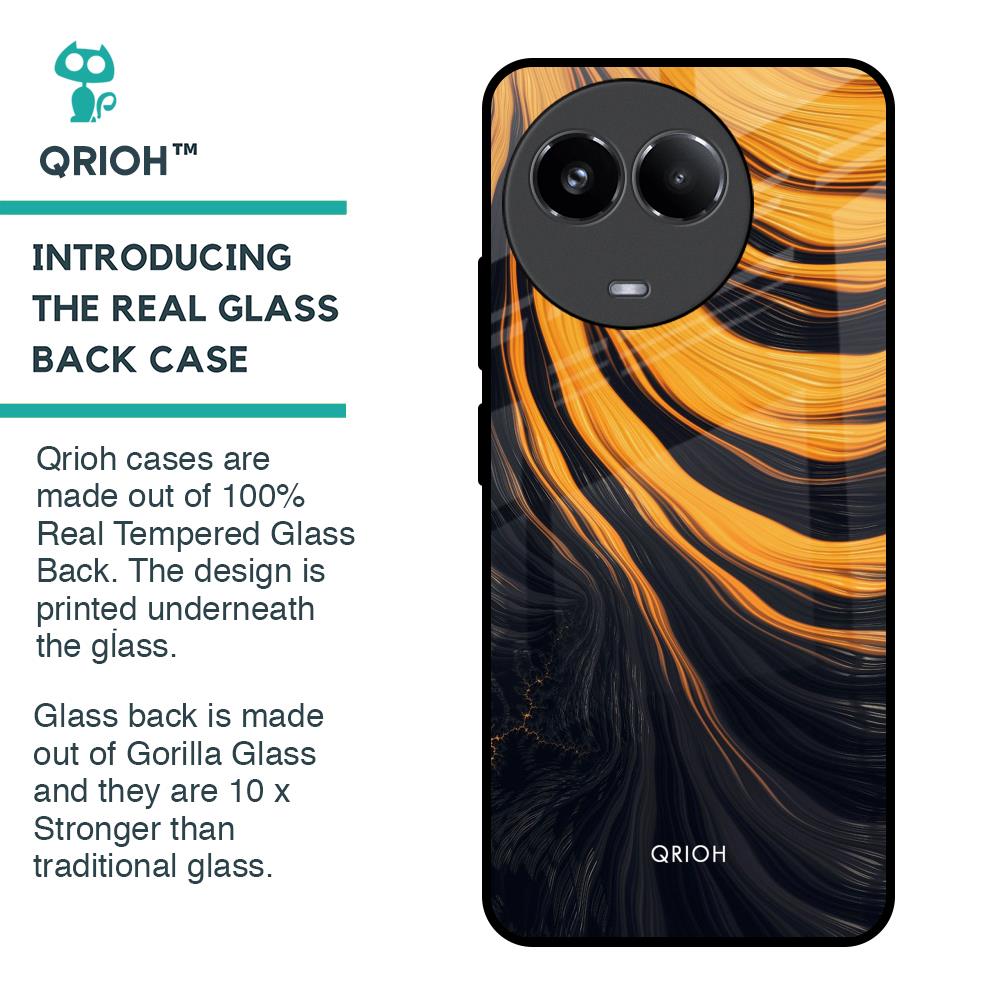 Sunshine Beam Glass Case for Realme 11x 5G