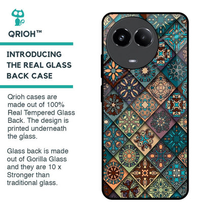 Retro Art Glass Case for Realme 11x 5G