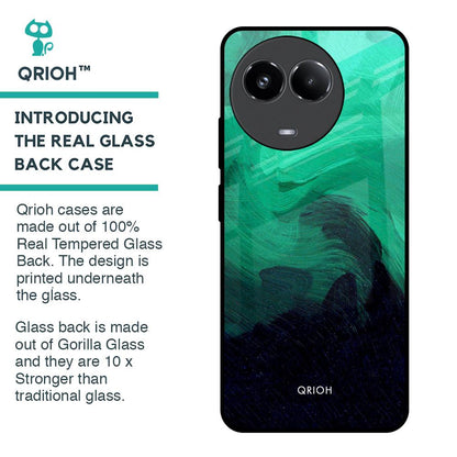 Scarlet Amber Glass Case for Realme 11x 5G
