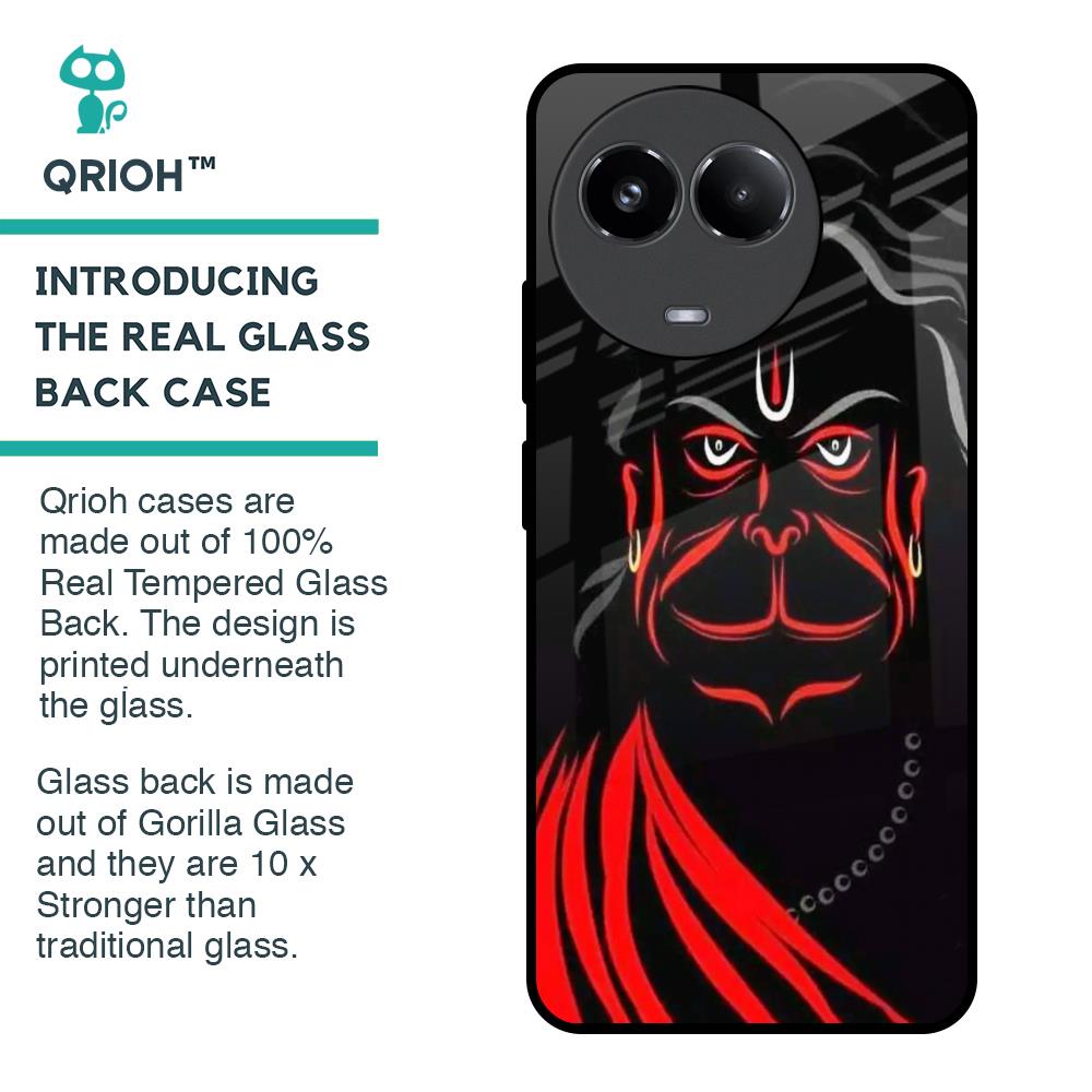 Lord Hanuman Glass Case For Realme 11x 5G