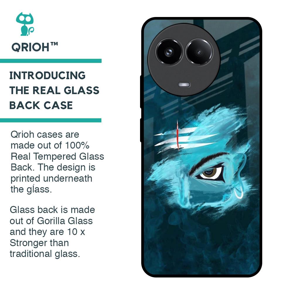 Power Of Trinetra Glass Case For Realme 11x 5G