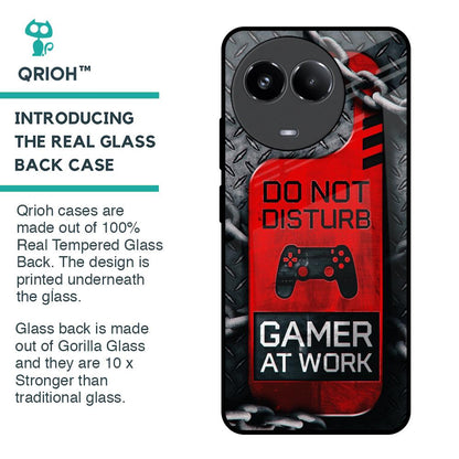 Do No Disturb Glass Case For Realme 11x 5G