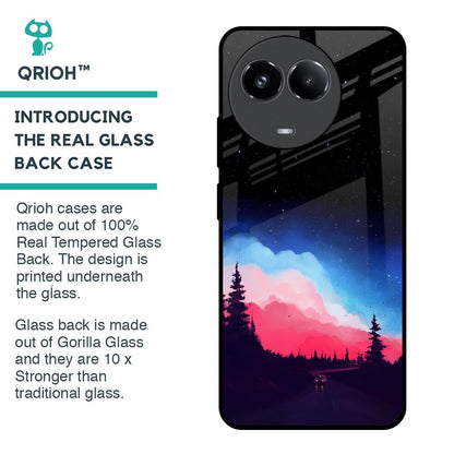 Drive In Dark Glass Case For Realme 11x 5G