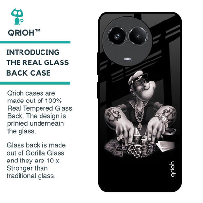 Gambling Problem Glass Case For Realme 11x 5G