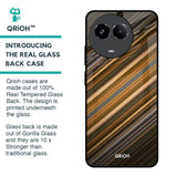 Diagonal Slash Pattern Glass Case for Realme 11x 5G