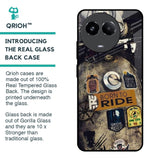 Ride Mode On Glass Case for Realme 11x 5G