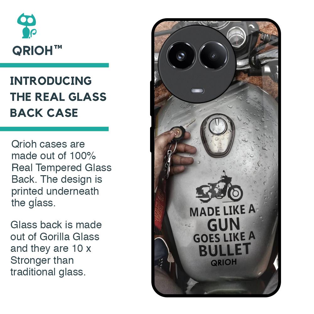 Royal Bike Glass Case for Realme 11x 5G