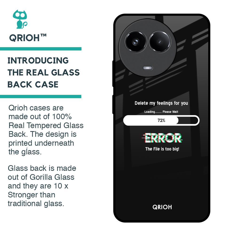 Error Glass Case for Realme 11x 5G