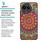 Elegant Mandala Glass Case for Realme 11x 5G