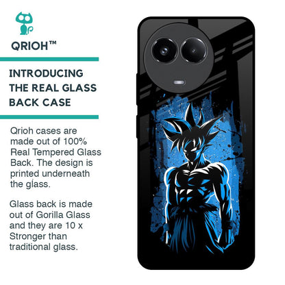 Splatter Instinct Glass Case for Realme 11x 5G
