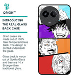 Anime Sketch Glass Case for Realme 11x 5G