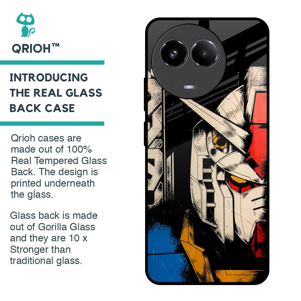 Transformer Art Glass Case for Realme 11x 5G